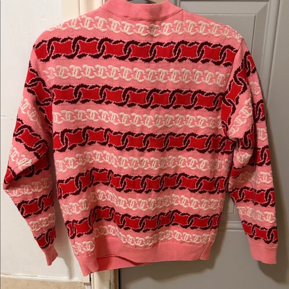 Chanel Pink and Red Cardigan - Picture 7 of 7